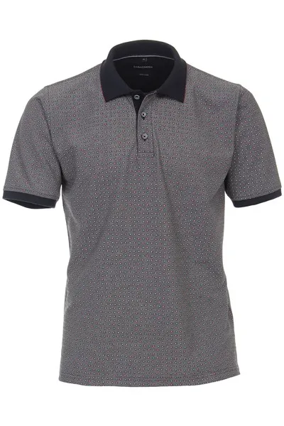 Polo Casa Moda patroon blauw