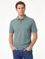 Casa Moda polo groen effen 100% katoen normale fit
