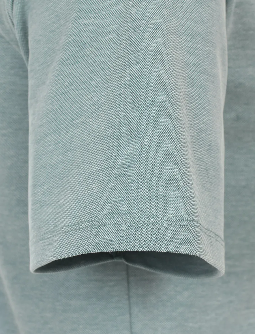 Casa Moda poloshirt korte mouw lichtblauw katoen