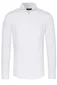 Desoto overhemd wit business effen katoen slim fit