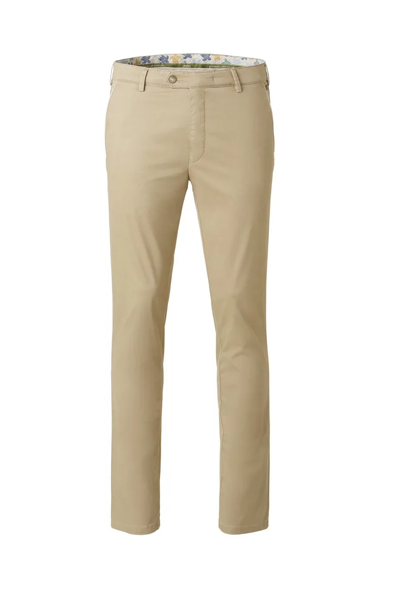 katoenen broek beige Meyer New York