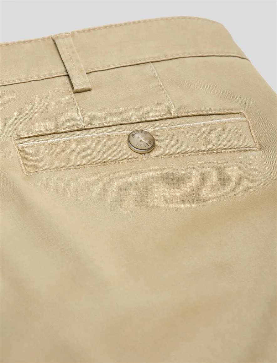 katoenen broek beige Meyer New York