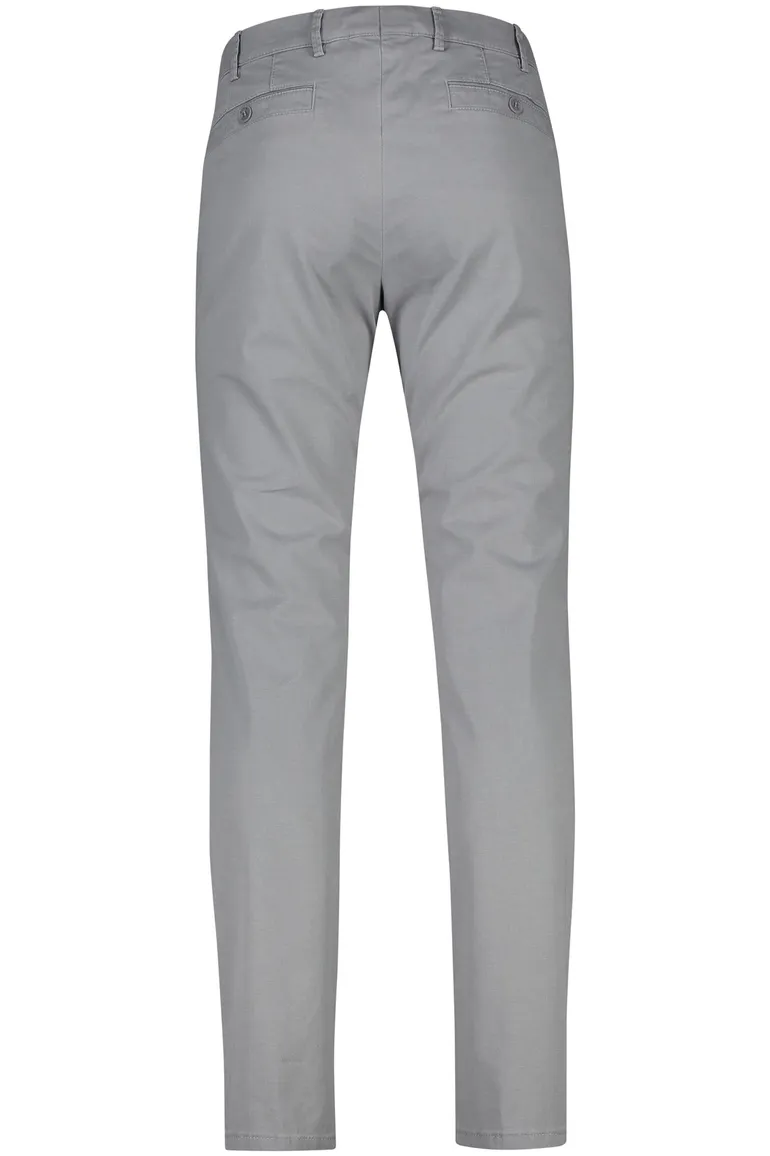 Meyer katoenen broek New York grijs effen New York