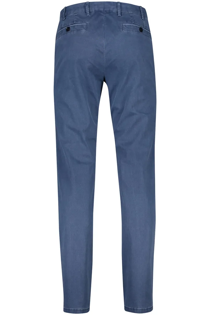 katoenen broek Meyer New York blauw