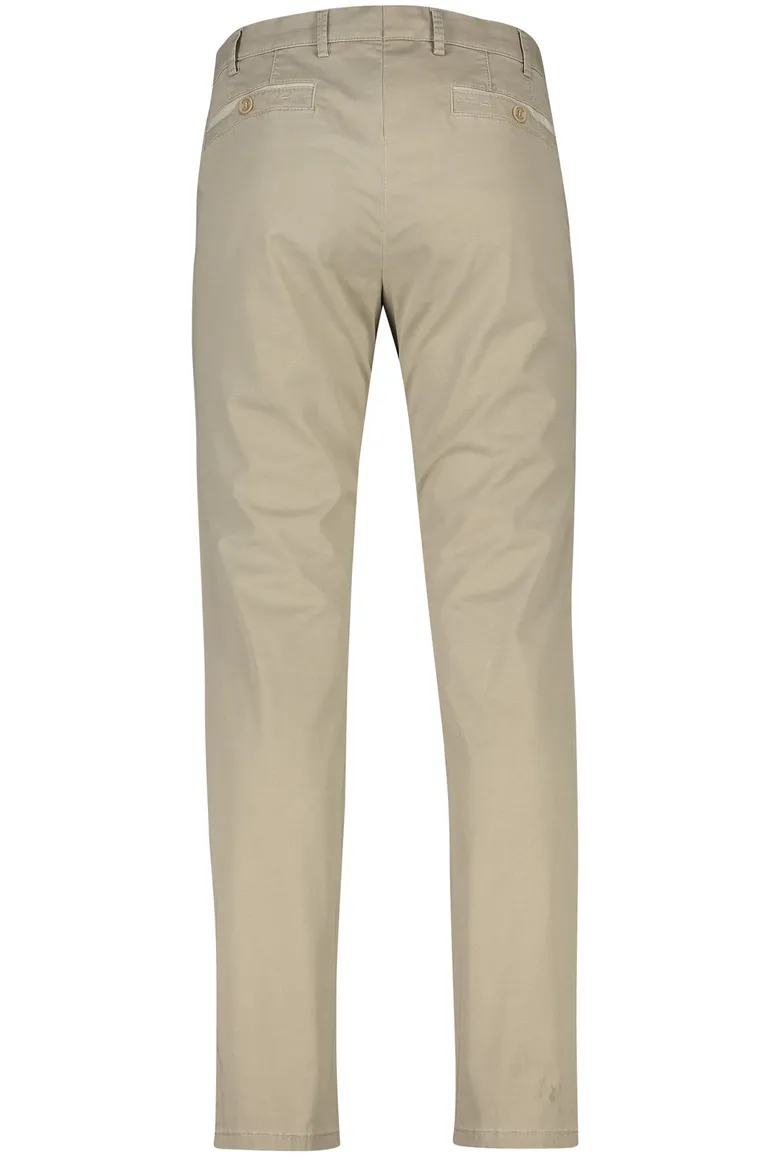 Meyer katoenen broek Diego beige effen