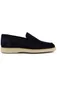 Magnanni nette loafers donkerblauw effen leer