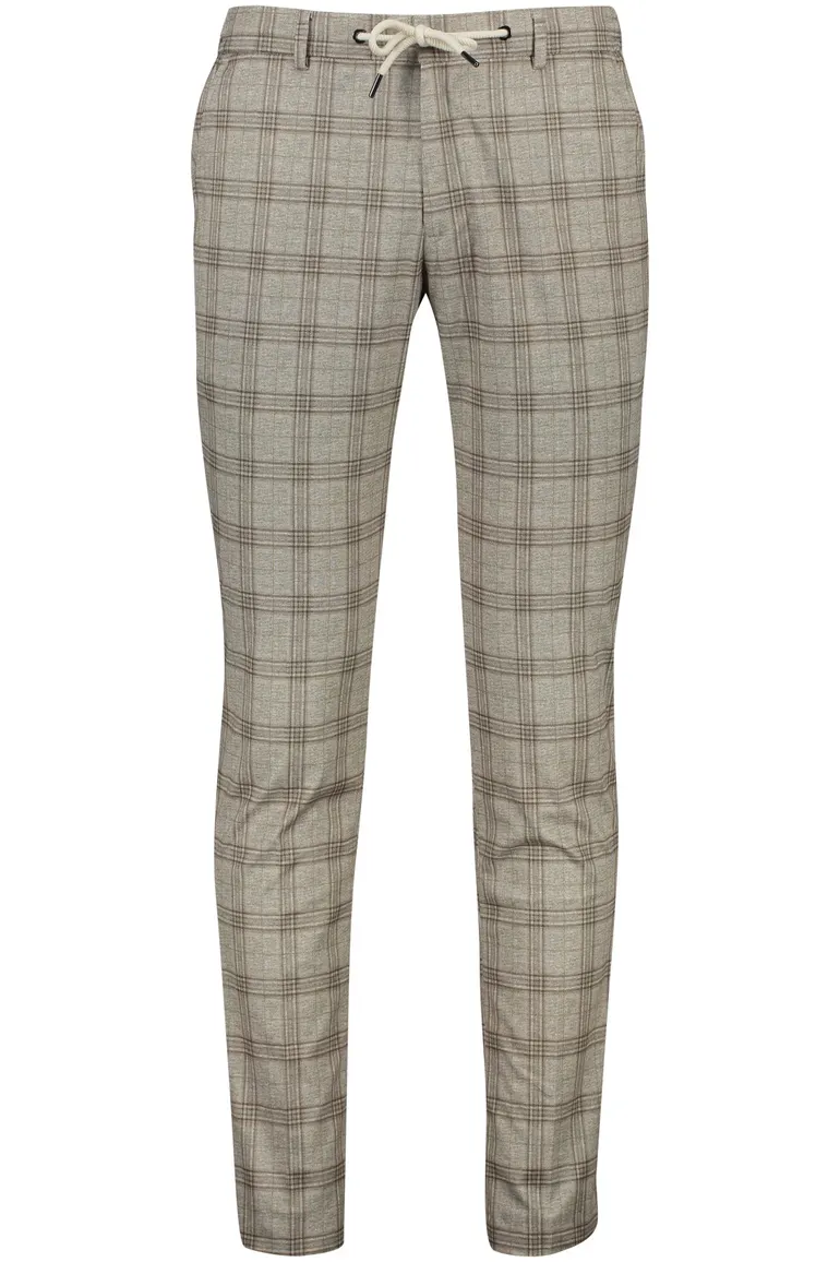 Born With Appetite geruit chino bruin