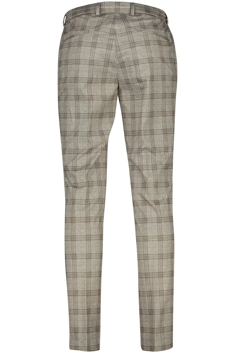 Born With Appetite geruit chino bruin