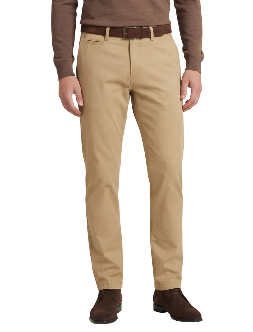 Gardeur Pantalon katoen camel