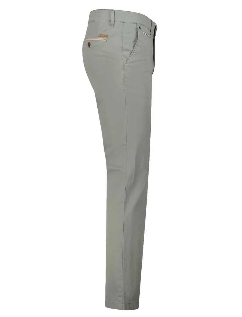 katoenen broek Gardeur Benny groen