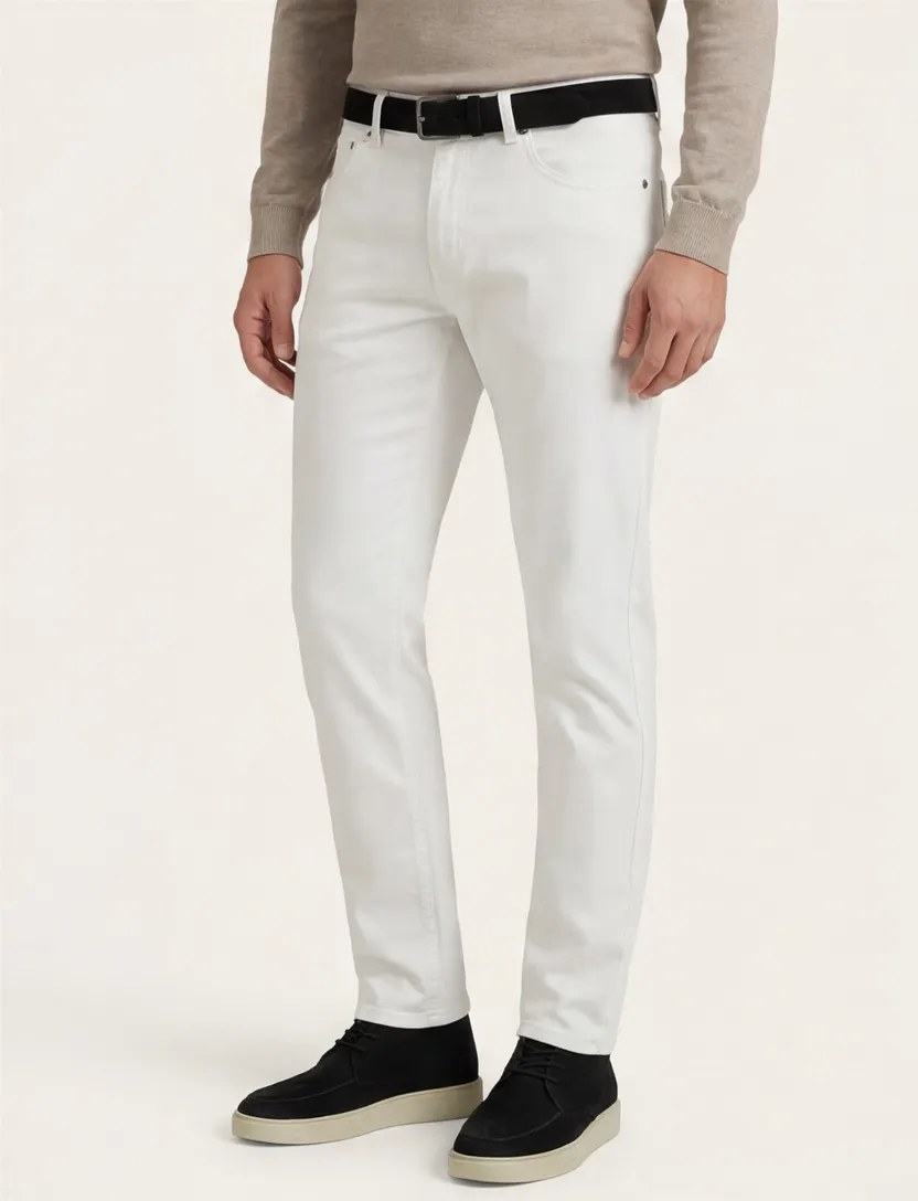 jeans Gardeur Bradley wit