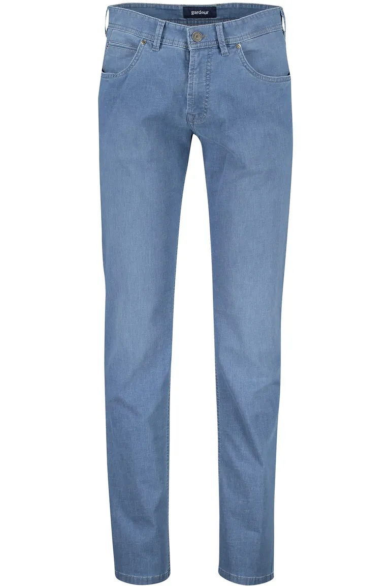 Gardeur jeans 5-p lichtblauw katoen