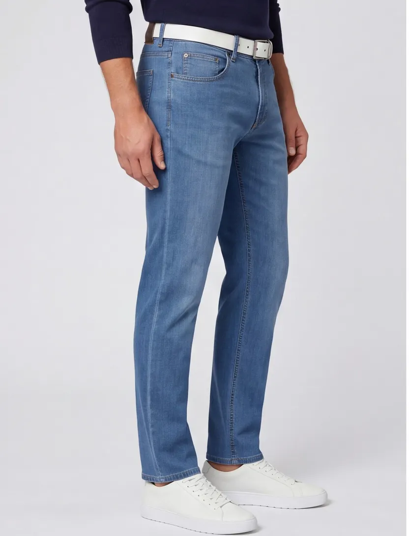Gardeur jeans 5-p lichtblauw modern fit