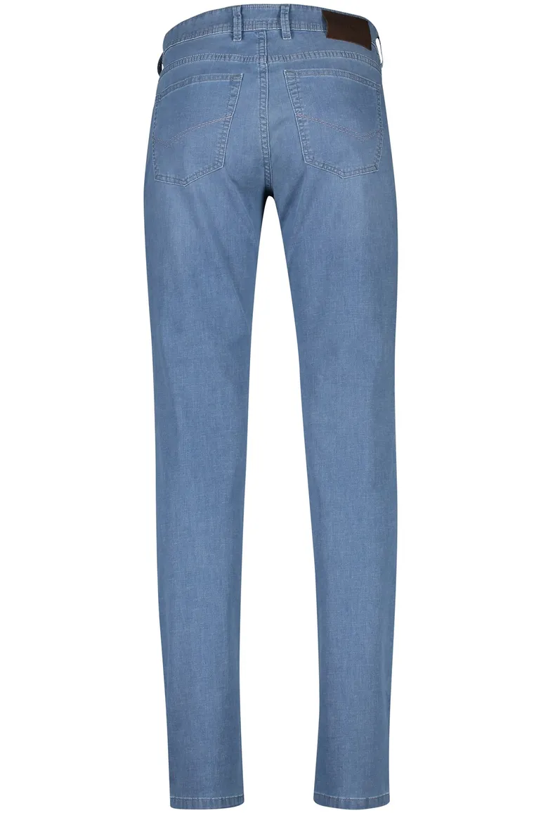 Gardeur jeans 5-p lichtblauw katoen