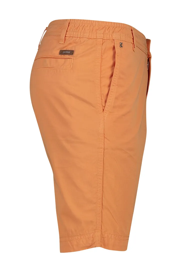 bermuda Gardeur katoen oranje Jean