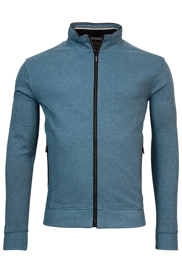 Vest Baileys blauw effen