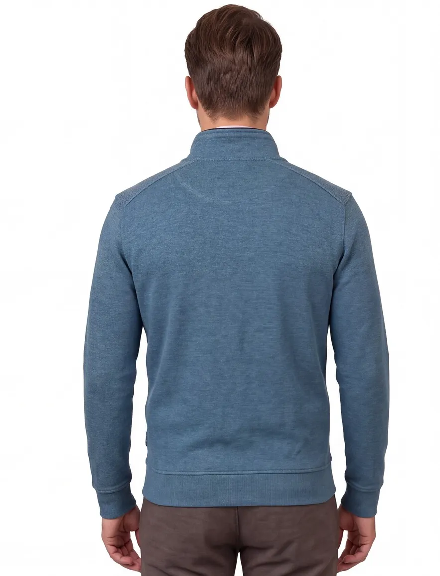 Vest Baileys blauw effen