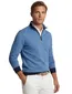 Baileys trui blauw halve rits