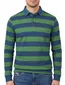 Baileys rugby blauw groen streep