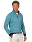 Baileys sweater blauw opstaande kraag met rits