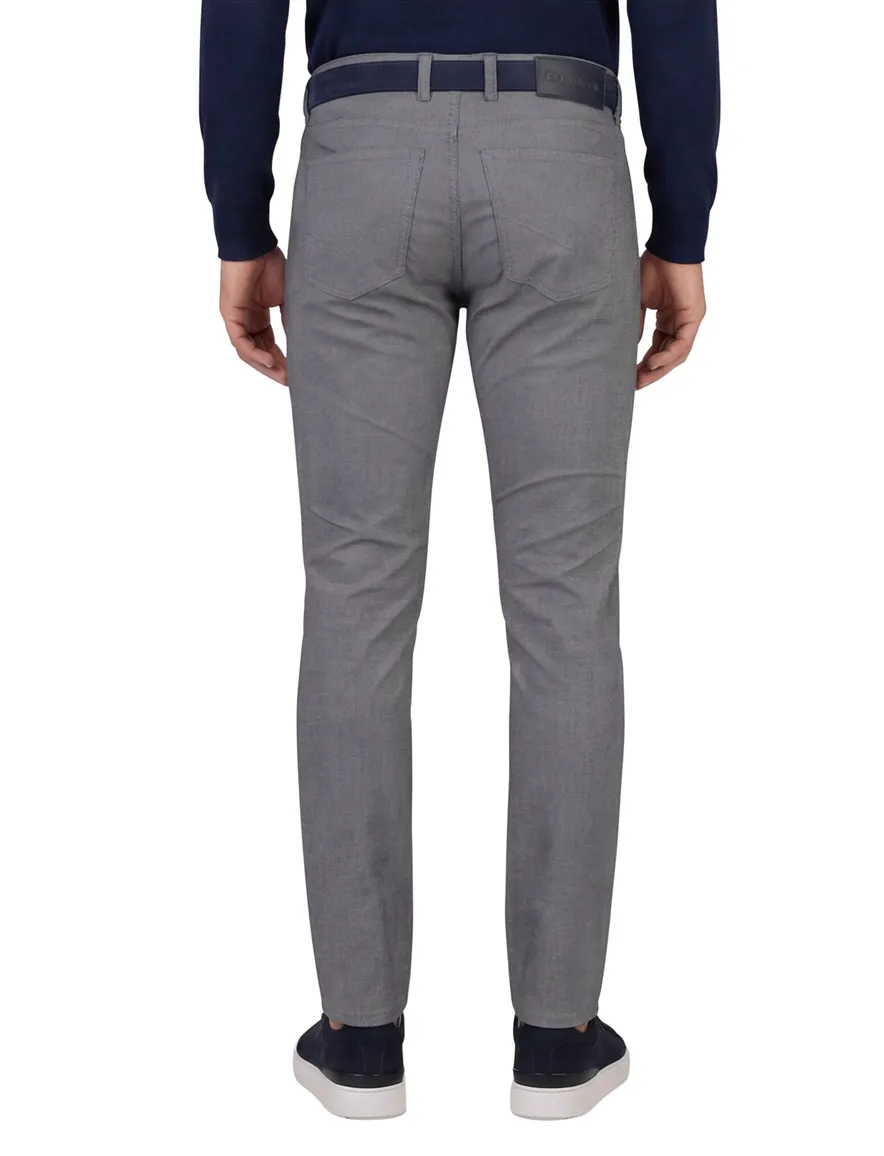 Gardeur broek 5-p grijs