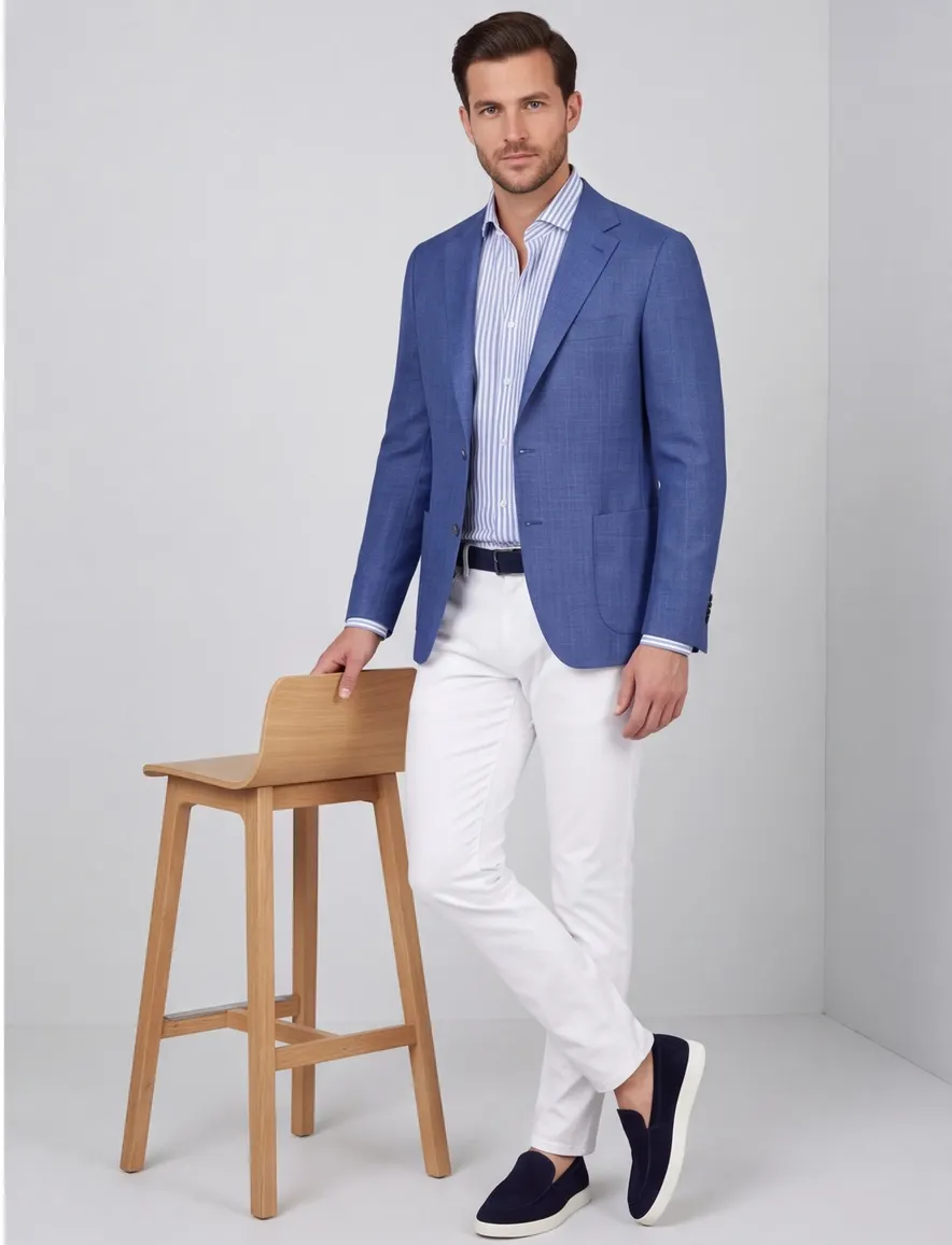 Dressler colbert blauw