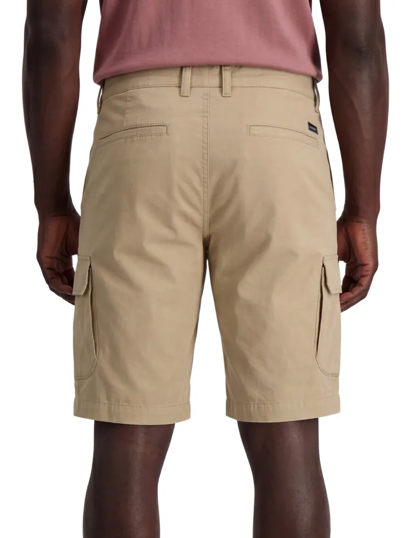State of Art korte broek beige uni katoen