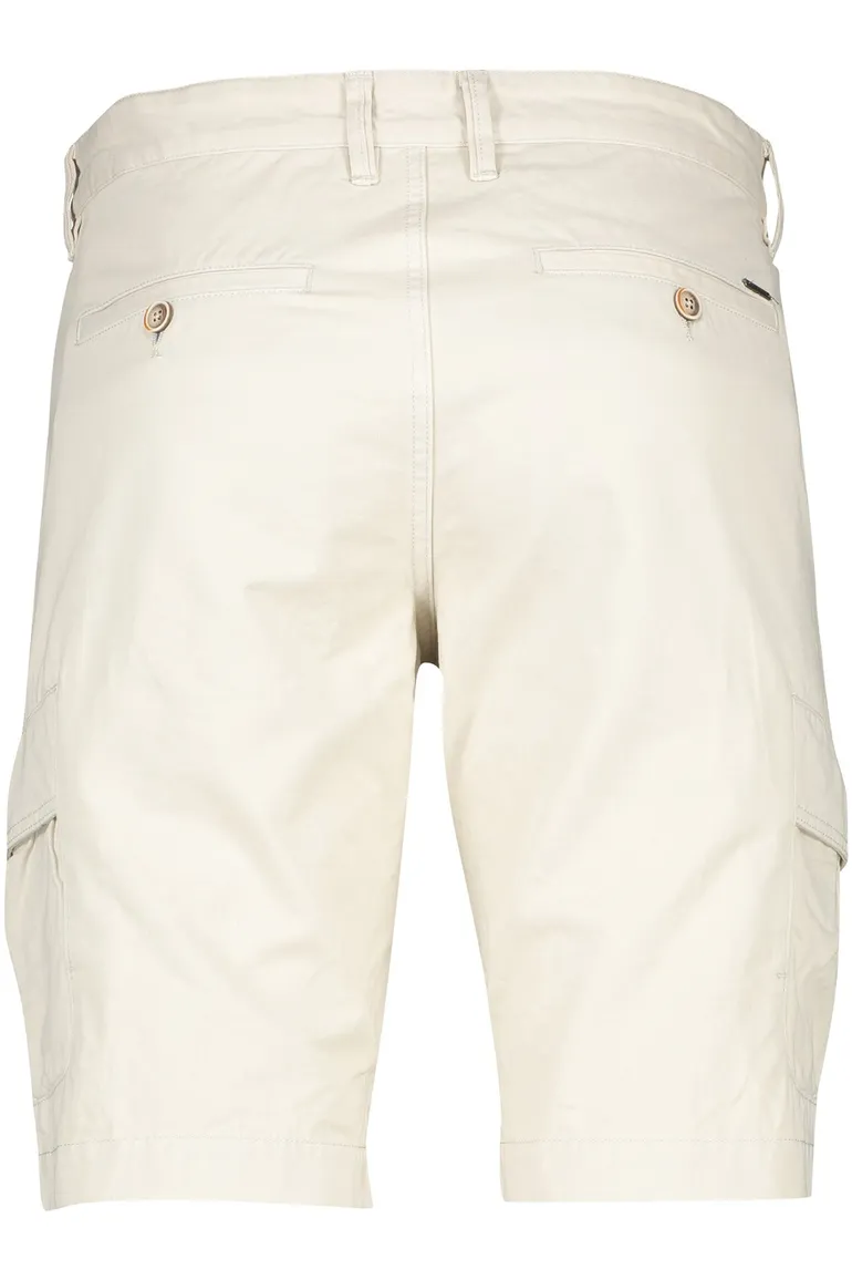 State of Art korte broek effen wit katoen