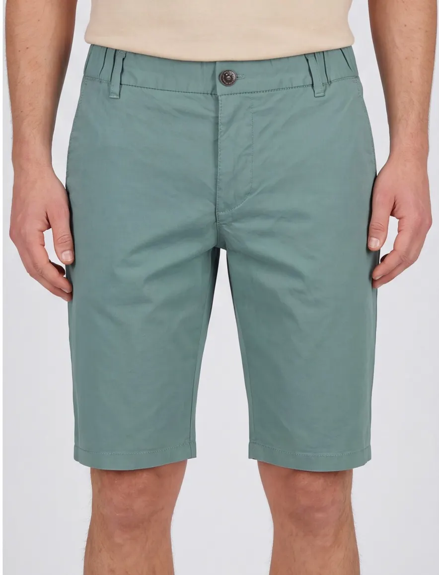 State of Art bermuda turquoise knoopsluiting