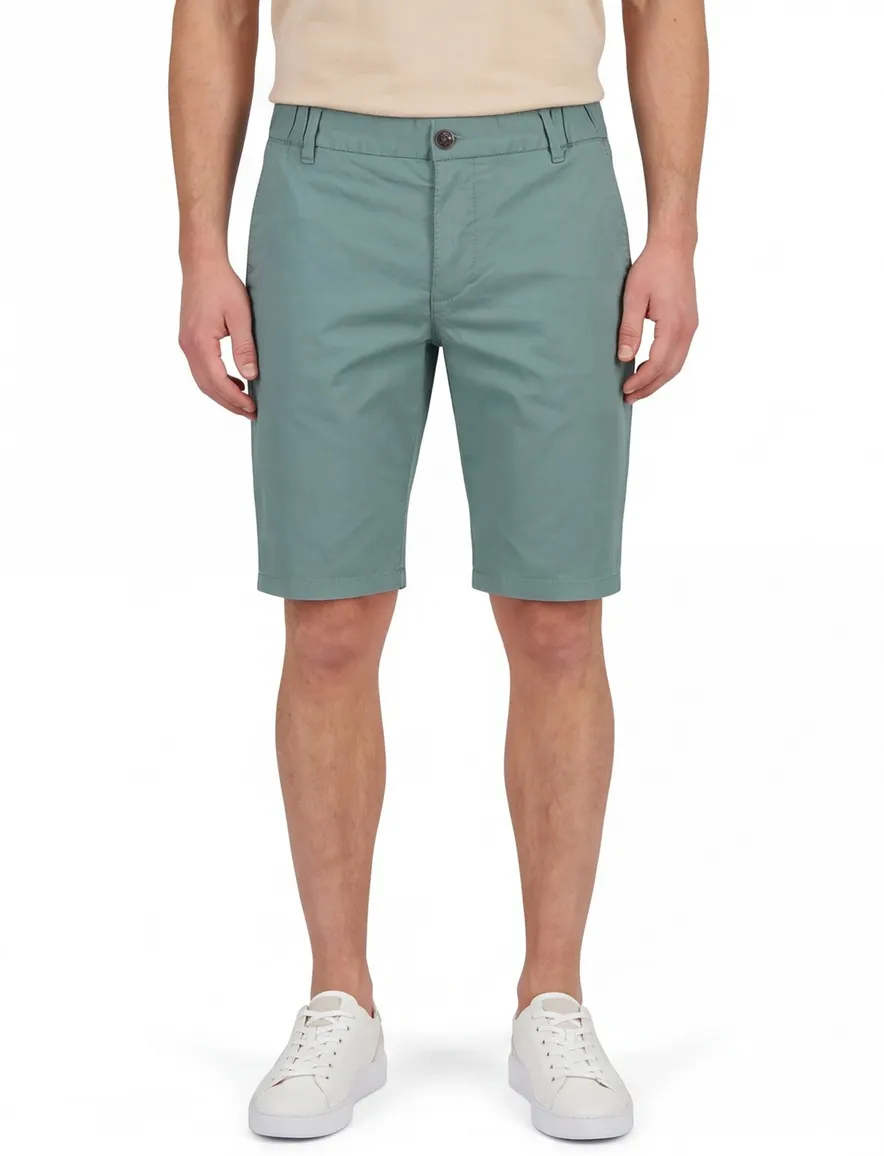 State of Art bermuda turquoise knoopsluiting