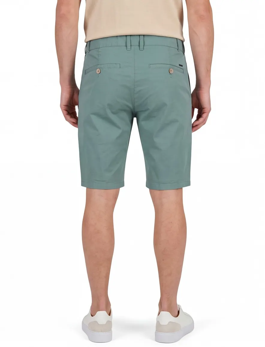 State of Art bermuda turquoise knoopsluiting