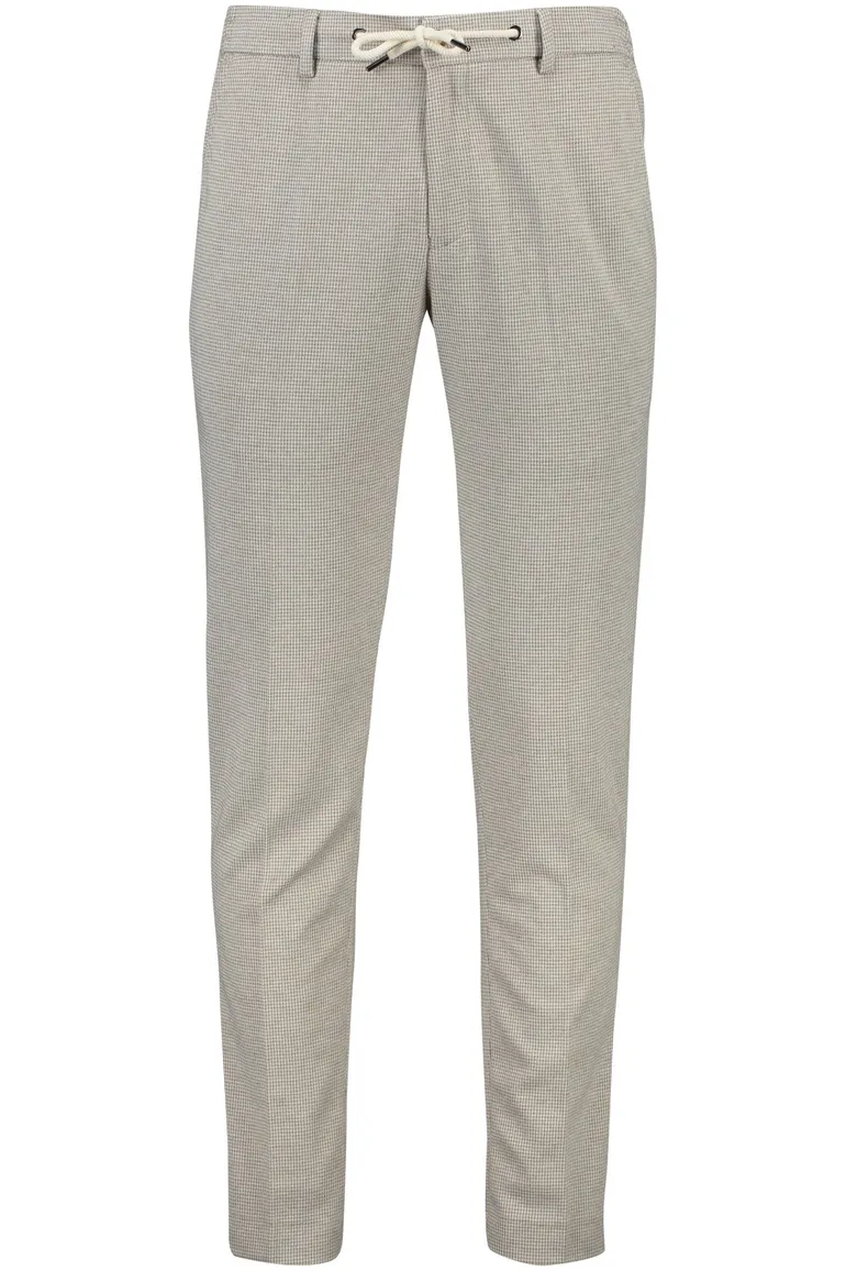 Portofino pantalon Turijn bruin touwsluiting