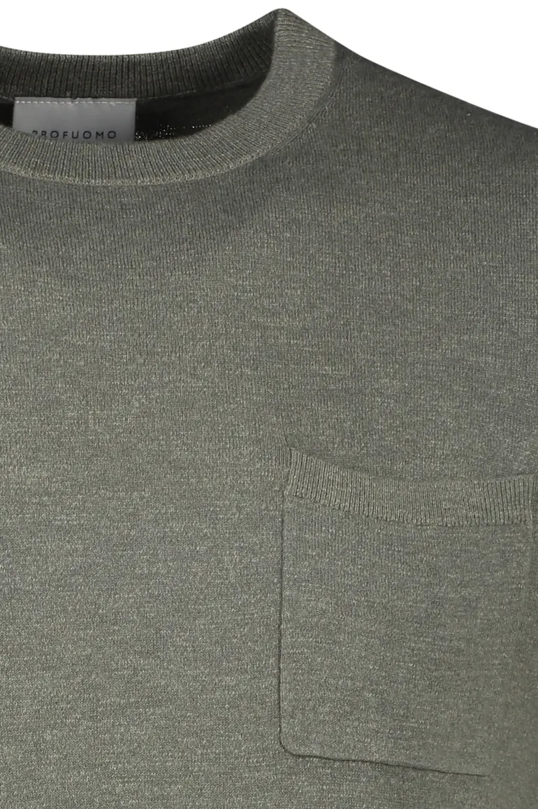 Profuomo t-shirt groen effen