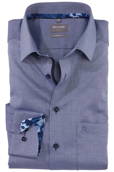Overhemd Olymp blauw