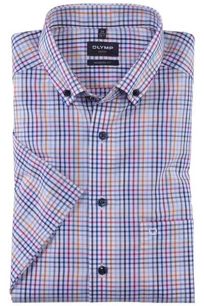 Overhemd Olymp blauw