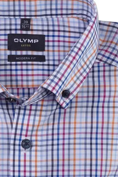 Overhemd Olymp blauw