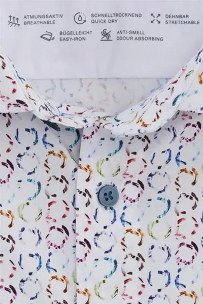 Overhemd Olymp multicolor patroon