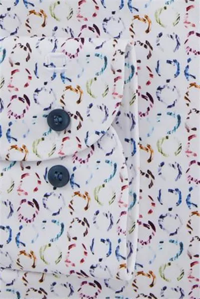 Olymp overhemd Level Five extra slim fit multicolor geprint