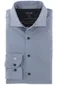 Olymp overhemd Level Five extra slim fit blauw wit geprint katoen