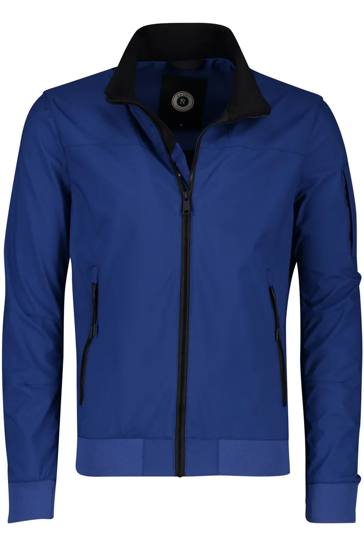 tussenjas reset normale fit blauw Kingstom ritszakken