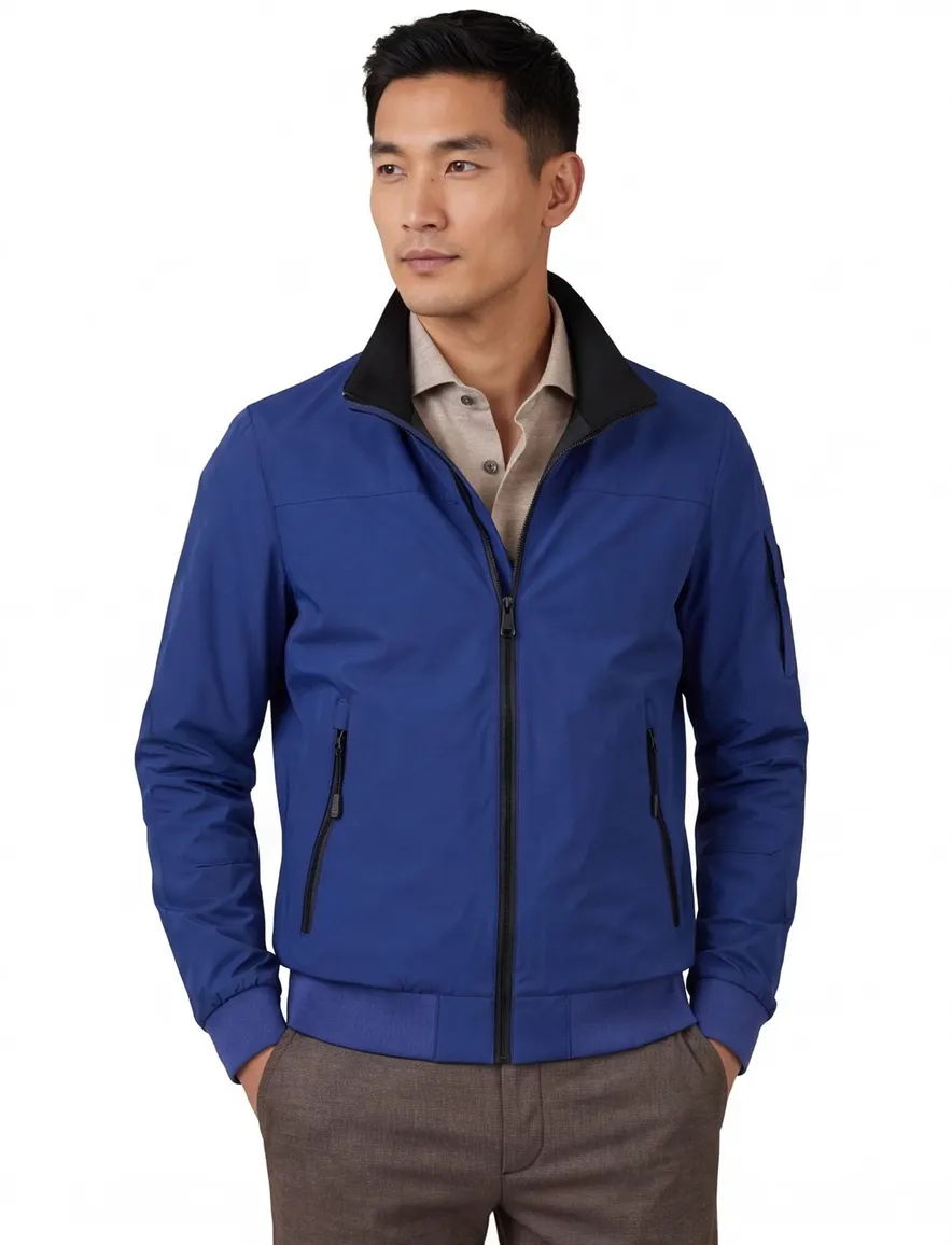 Reset tussenjas blauw Kingstom ritszakken