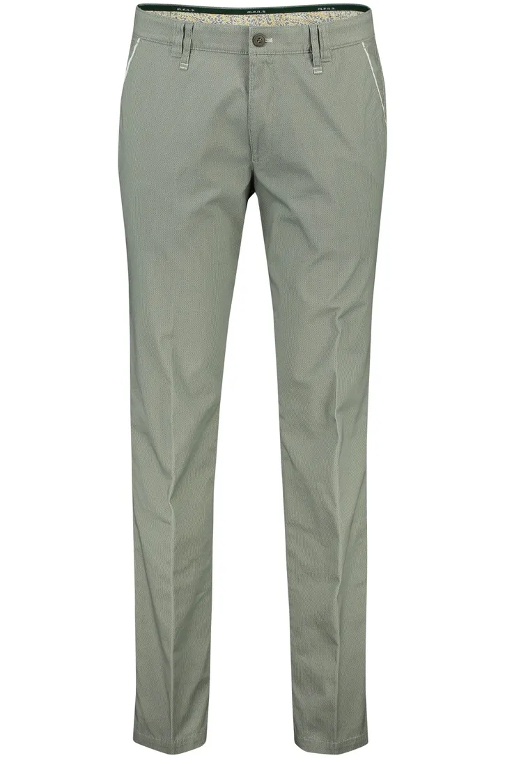 Groene M.E.N.S. katoenen broek Meran