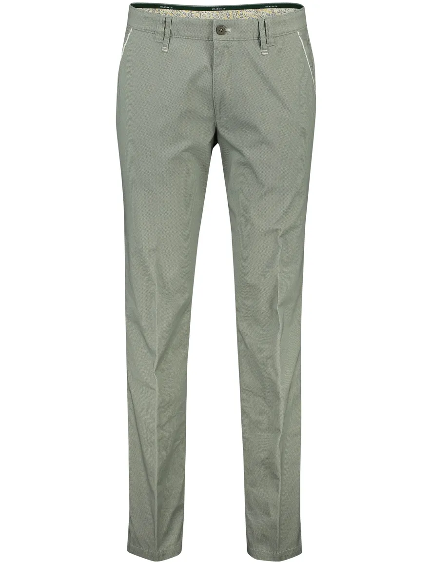 M.E.N.S. katoenen broek Meran groen