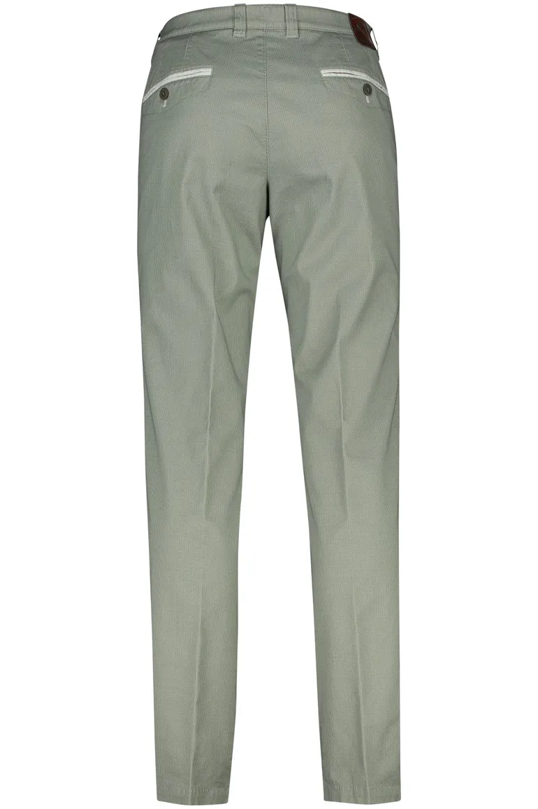 M.E.N.S. katoenen broek Meran groen