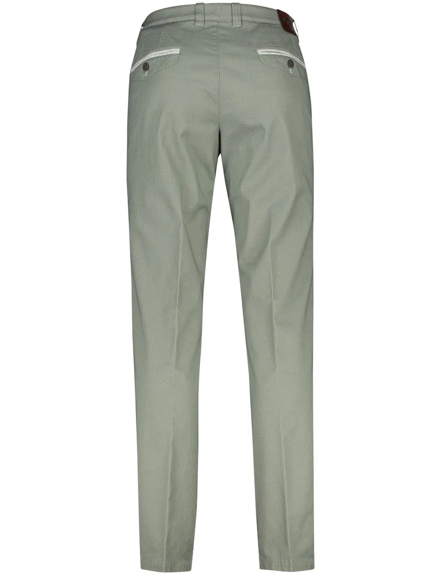 M.E.N.S. katoenen broek Meran groen
