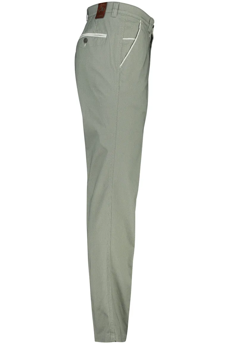 M.E.N.S. katoenen broek Meran groen