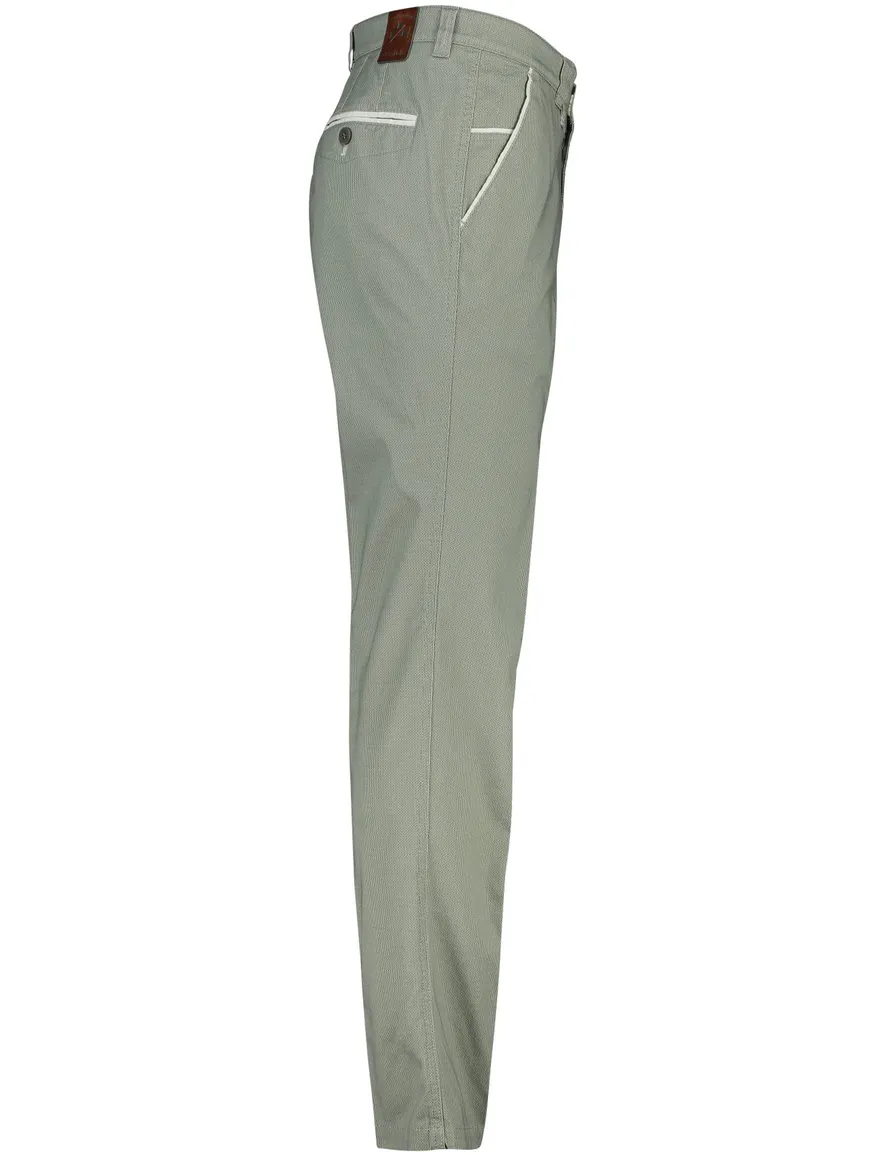 M.E.N.S. katoenen broek Meran groen