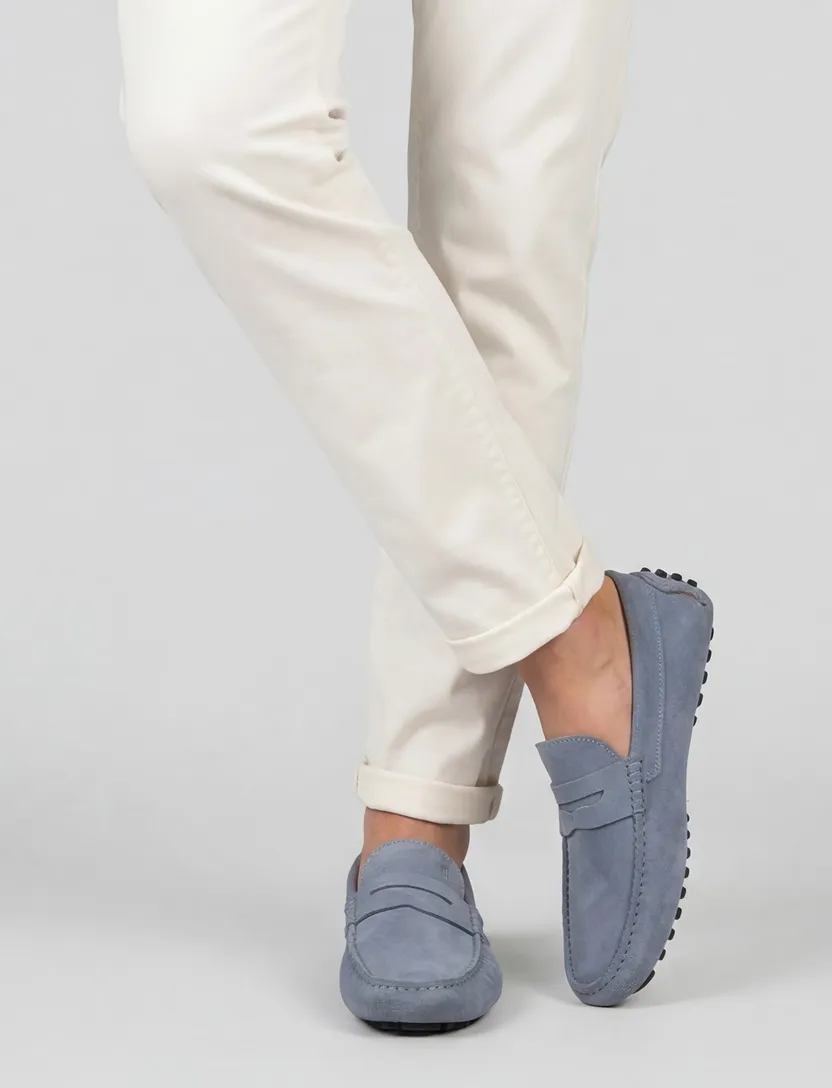 Floris van Bommel loafers blauw