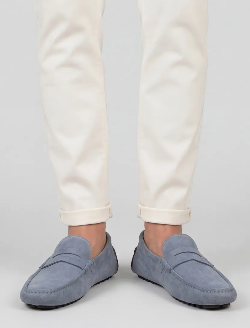 Floris van Bommel loafers blauw