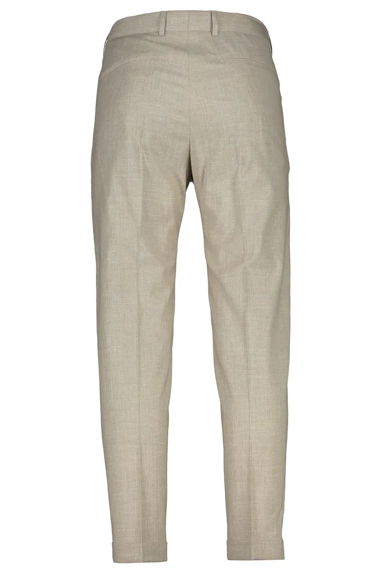 Strellson chino pantalon mix en match beige effen normale fit